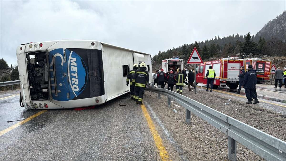Konya’daki otobüs kazası nasıl yaşandı? Yolculardan biri anlattı 3
